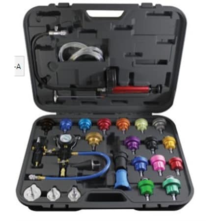 Mastercool Radiator Pressure Test Kit 27 pieces 43301-A